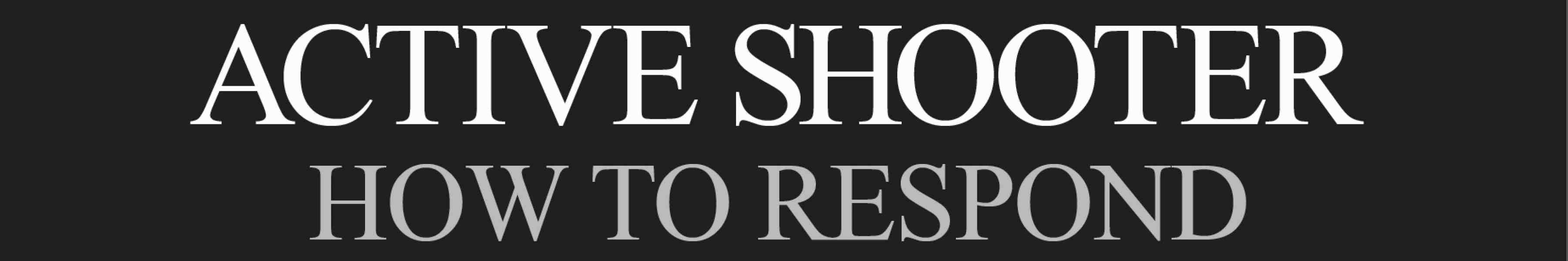 Active Shooter Division of Homeland Security and Emergency Management